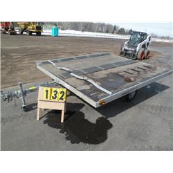 2005 Yacht Club 8 1/2x10 tilt trailer    SN-4H101141550376829