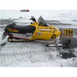 2001 Ski Doo MXZ 600   SN-2BPS170221V000130