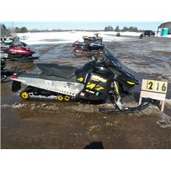 2009 Ski Doo MXZ Renegade 1200                 SN-2BPSMN9BX9V000533