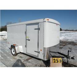 2010 Haulin 6x12 enclosed trailer    SN-2NHUHA217AW058351