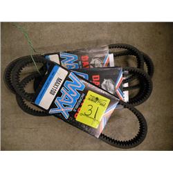 5 Dayco Max Snowmobile belts