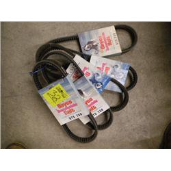 5 Dayco Max Snowmobile belts