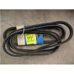 5 unused vintage snowmobile belts