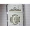 Image 1 : 1964 KENNEDY HALF DOLLAR NGC MS63