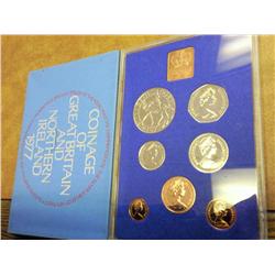 1977 GREAT BRITAIN AND NORTHERN IRELAND PROOF SET