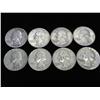 Image 1 : 8 ASSORTED WASHINGTON SILVER QUARTERS