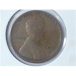 1914-S LINCOLN CENT (VERY GOOD)