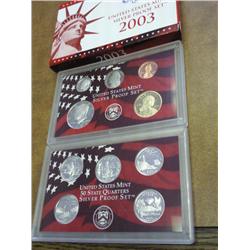 2003 US SILVER PROOF SET