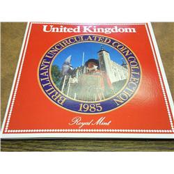 1985 UNITED KINGDOM UNC SET