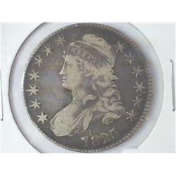 1825 BUST HALF DOLLAR (VERY FINE)