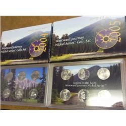 2004 & 05 WESTWARD JOURNEY NICKEL SETS (UNC)