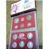 Image 2 : 2001 US SILVER PROOF SET BETTER DATE