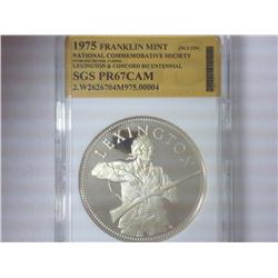 1975 FRANKLIN MINT LEXINGTON & CONCORD
