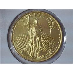 1996 US $10 AMERICAN GOLD EAGLE (UNC)