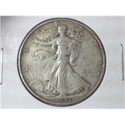 1937 WALKING LIBERTY HALF DOLLAR