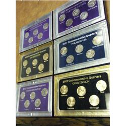 6-STATE QUARTER SETS (UNC)