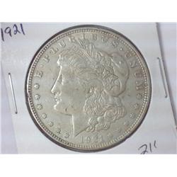 1921 MORGAN SILVER DOLLAR