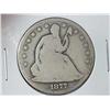 Image 1 : 1877-CC SEATED LIBERTY HALF DOLLAR