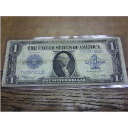 1923 US LARGE SIZE $1 SILVER CERTIFICATE