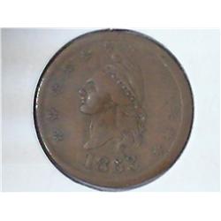 1863 CIVIL WAR TOKEN