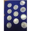 Image 3 : US MINT AMERICAS 1ST MEDALS 11 PIECE PEWTER SET