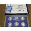 Image 2 : PARTIAL 2004 PROOF SET, QUARTERS ONLY