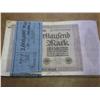 Image 1 : 20-1923 GERMAN 100,000 MARK INFLATION NOTES
