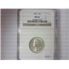 Image 1 : 1942 WASHINGTON SILVER QUARTER NGC MS62