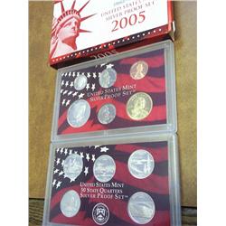 2005 US SILVER PROOF SET