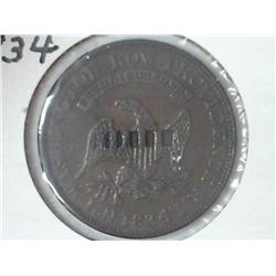 1834 HARD TIMES TOKEN HT-427
