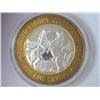 Image 1 : PRESIDENT CASINO $10 SILVER TOKEN (UNC)