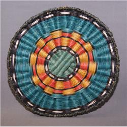 HOPI BASKETRY PLAQUE