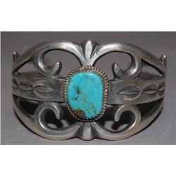 NAVAJO SILVER BRACELET