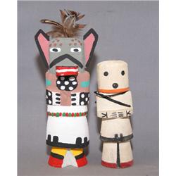 2 HOPI KACHINAS