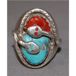 ZUNI SILVER RING