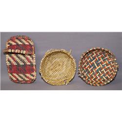 3 HOPI BASKETS