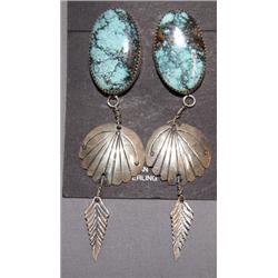 PAIR OF NAVAJO EARRINGS