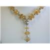 Image 1 : Silver and Citrine Necklace