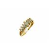 Image 2 : 14k Yellow Gold Diamond Ring