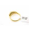 Image 4 : 14k Yellow Gold Diamond Ring