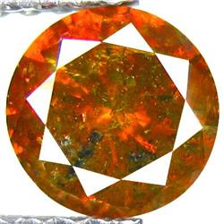 ASTONISHING 0.65Ct AAA ASTONISHING NATURAL COGNAC RED D