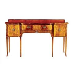 Adam Style Mahogany Sideboard