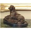 Image 2 : Wonderul Bronze Sculpture Labrador Retriever Laying