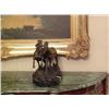Image 3 : Beautiful Bronze Sculpture Two Running Horses