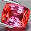 Image 1 : SUPERIOR 7.40 CT.CUSHION PADPARADSCHA NATURAL SAPPHIRE