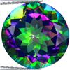 Image 1 : DAZZLING 7.42Ct AAA TOP FIRE GREEN MYSTIC TOPAZ