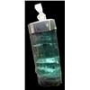 Image 1 : 19 CT SILVER BRAZIL TOURMALINE PENDANT