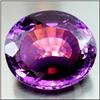 Image 1 : IMPRESSIVE 19.71 CT. Unheated Oval Color Change Amethys