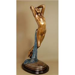 Nocturne by Edouard-Louis Collet Beautiful Bronze
