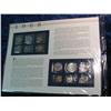 Image 2 : 37. 1968 U.S. Silver Mint Set in a special display page.